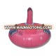 Rider Sport equipment Pink Sled tube Inflatable Flamingo Snow Tube rafts for winter fun